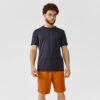 Kalenji T-shirt Running Respirant Homme - Dry Noir -Kalenji t shirt running respirant homme dry noir