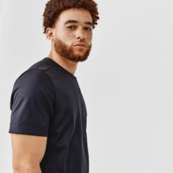 Kalenji T-shirt Running Respirant Homme - Dry Noir -Kalenji t shirt running respirant homme dry noir 3