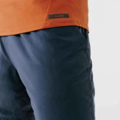 Kalenji TEE SHIRT MANCHES LONGUES RUNNING RUN WARM ORANGE -Kalenji tee shirt manches longues running run warm bleu fonce homme 5