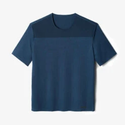Kalenji T-shirt Running Respirant Et Ventilé Homme - Dry+ Breath Bleu Ardoise -Kalenji tee shirt running homme respirant kalenji dry breath bleu ardoise 8