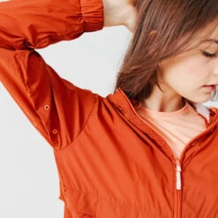 Kalenji Veste Running Coupe Vent Femme - Wind Breath Marron -Kalenji veste running coupe vent femme wind breath marron 14