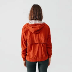 Kalenji Veste Running Coupe Vent Femme - Wind Breath Marron -Kalenji veste running coupe vent femme wind breath marron 5