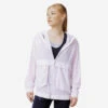 Kalenji Veste Running Coupe Vent Femme - Wind Breath Mauve -Kalenji veste running coupe vent femme wind breath mauve