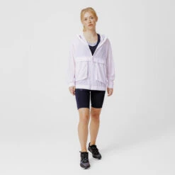Kalenji Veste Running Coupe Vent Femme - Wind Breath Mauve -Kalenji veste running coupe vent femme wind breath mauve 5