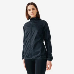 Kalenji Veste Running Coupe Vent Femme - Wind Noir